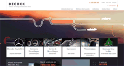 Desktop Screenshot of garagedecock.be